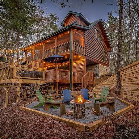 בלו רידג' Golden Eagle Ga Cabin - Hot Tub, Firepit & Fast Wifi מראה חיצוני תמונה