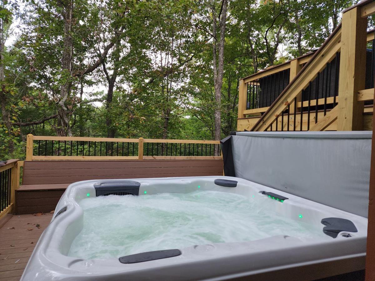 בלו רידג' Golden Eagle Ga Cabin - Hot Tub, Firepit & Fast Wifi מראה חיצוני תמונה