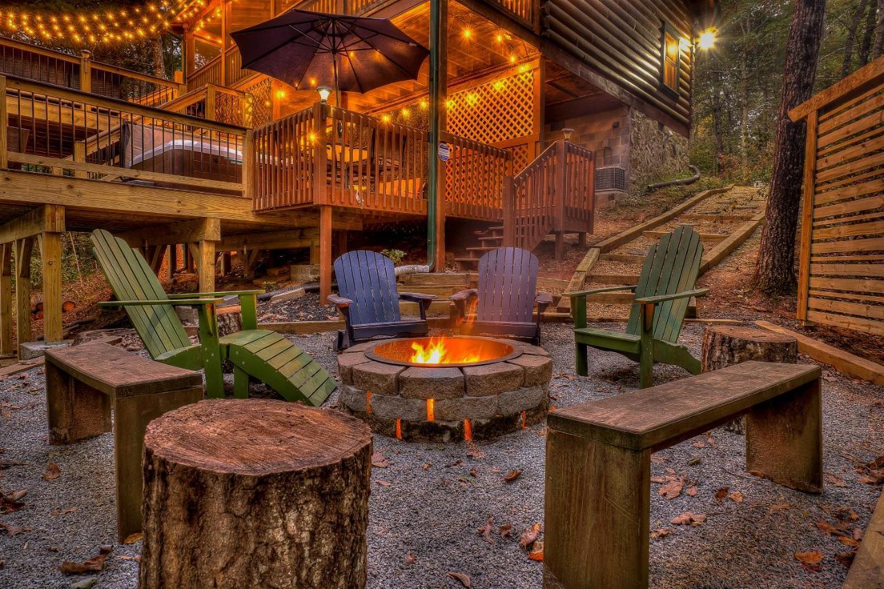 בלו רידג' Golden Eagle Ga Cabin - Hot Tub, Firepit & Fast Wifi מראה חיצוני תמונה