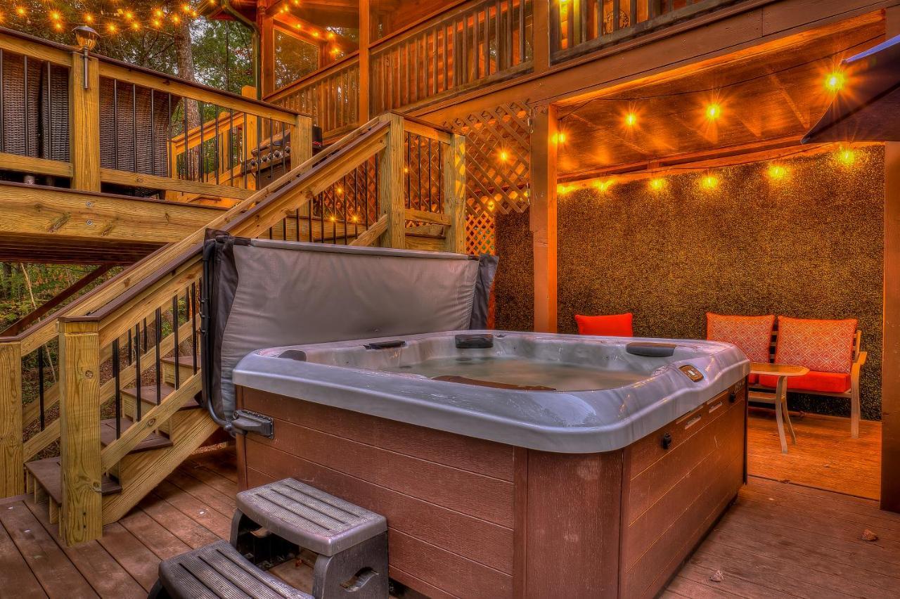 בלו רידג' Golden Eagle Ga Cabin - Hot Tub, Firepit & Fast Wifi מראה חיצוני תמונה